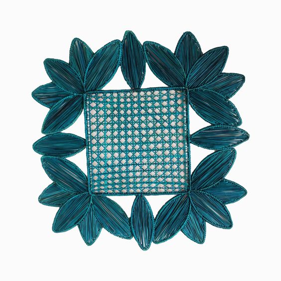 CORO CORA - SQUARE WITH LEAVES PLACEMAT
