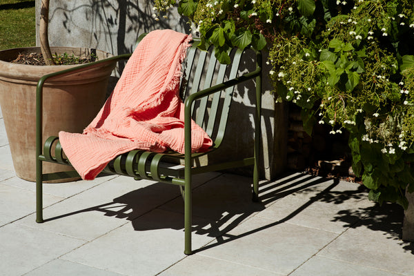 Palissade Lounge Chair Low Olive
