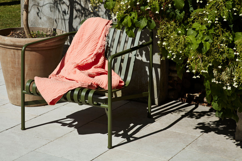 Palissade Lounge Chair Low Olive